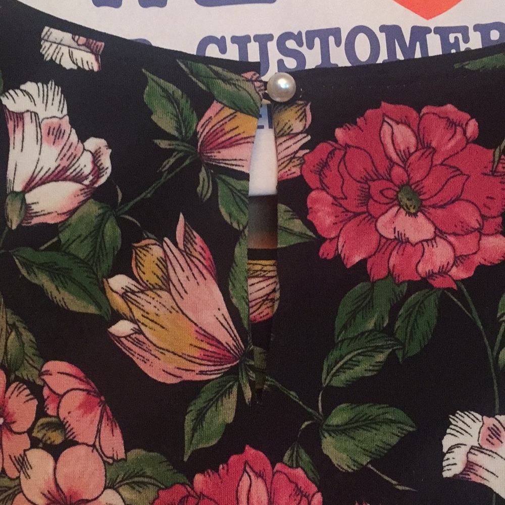 Karl Lagerfeld Floral Blouse - Picture 4 of 4